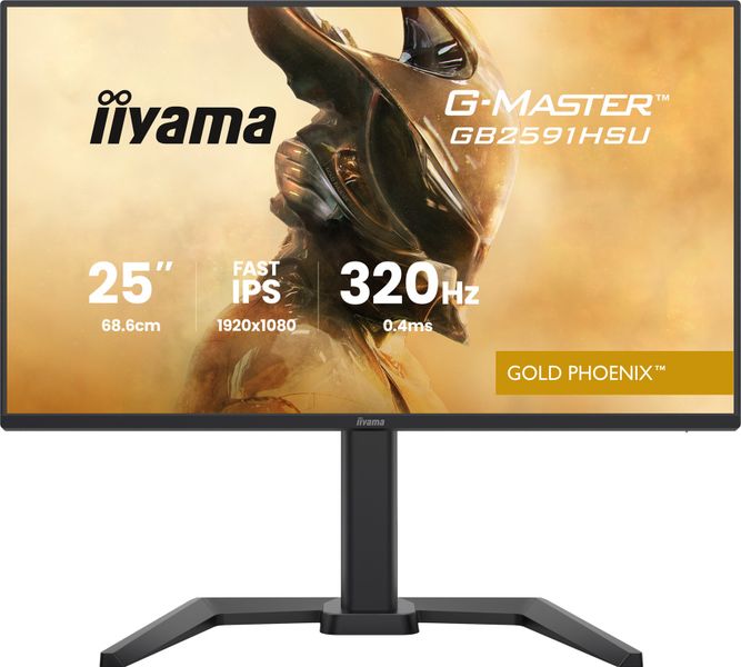 iiyama G-Master/GB2591HSU-B1/24,5''/IPS/FHD/320Hz/0,4ms/Čierna/3R