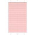 vidaXL Plisovaná roleta ružová 115x200 cm šírka látky 114,4 cm polyester