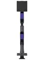 Neomounts DS70-256BL1 ACE Gaming Desk Mount, single display up to 57"  (Topfix clamp/grommet) Držák, VESA, stolní, pro 1 plochý/zakrivený monitor, úhloprícka 24–57", náklon 115°, otácení 180°, rotace 180°, ocel, cerný
