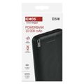 Powerbanka EMOS AlphaQ3, 10 000 mAh, 22,5 W, čierna