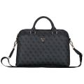 Guess Computer Bag 4G Zipper Pocket & Triangle Logo for 15" Laptop Black