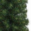 vidaXL Úzky umelý vianočný stromček so stojanom, zelený 240 cm, PVC