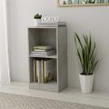 VidaXL Knižnica Concrete Grey 40x24x75 cm Engineered Wood