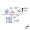 MKF-GATE/REC15i Tuya Smart / WiFi prijímač, bezdrôtový otvárač brán a brán
