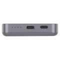 Powerbanka EMOS WI 522 /B0555GY/, 5 000 mAh, 20 W+Wireless, sivá