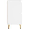 vidaXL Komody 2 ks biele 60x35x70 cm kompozitné drevo