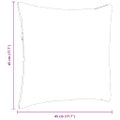 vidaXL Vankúše na pohovku 2 pcs Svetlo zelená 45 x 45 cm