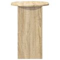 vidaXL Bočný stôl Dub sonoma 50 x 39,5 x 55 cm Kompozitné drevo