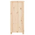 vidaXL Komoda 70x35x80 cm borovicový masív
