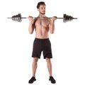 Činkový set v kufri HMS STC50 2x25 kg, chróm