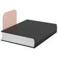 vidaXL Neviditeľná plávajúca polica 8 ks Ružová 6 x 11 x 6,5 cm