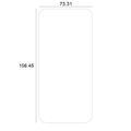 Etteri hybrid glass for iPhone 15 Pro Max 6,7"