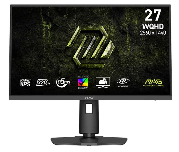 MSI MAG/274QPF X32/27''/IPS/QHD/320Hz/0,5ms/Čierna/3R