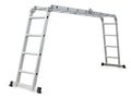 Hliníkový rebrík G21 GA-SZ-4x4-4,6M multifunkčné