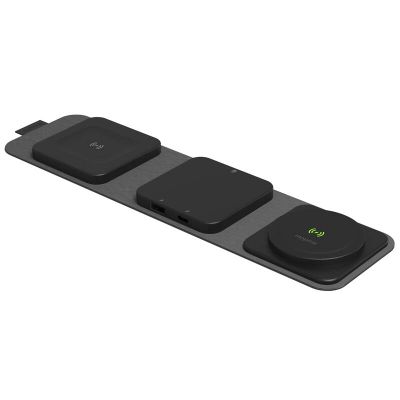 Mophie Snap+ cestovná bezdr. nabíjacia stanica - čierna