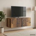 vidaXL Nástenná TV skrinka 78,5 x 41 x 30 cm Staré drevo