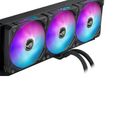 ASUS ROG RYUO IV SLC 360 ARGB AIO vodní chlazení, 360mm radiátor, 6,67" 2K AMOLED displej, 3× 120mm ARGB ventilátory, AM4/AM5/LGA1700/1851, RGB podsvícení