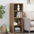 vidaXL Highboard Dub artisan 45 x 41 x 124 cm Kompozitné drevo
