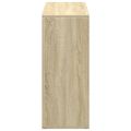 vidaXL Rozdeľovacia knižnica dub sonoma 69,5x29x69,5 cm kompoz. drevo
