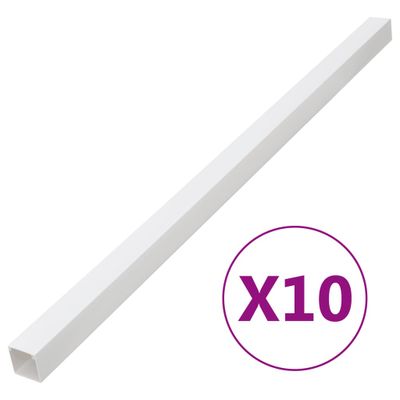 vidaXL Káblový rozvod 150x50 mm 10 m PVC