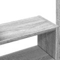 vidaXL Organizér na stôl, sivá sonoma 38,5x17x39 cm, kompozitné drevo