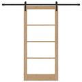vidaXL Posuvné dvere ORKDAL Prírodná 93 x 202 cm