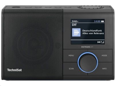 TechniSat DIGITRADIO 217 /čierne/ 0000/3998