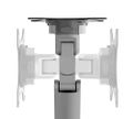 Neomounts DS70-250SL2 Neomounts NEXT Slim Desk Mount, double display (topfix clamp/grommet), silver Držák, VESA, stolní, pro 2 ploché/zakrivené monitory, úhloprícka 17–32", náklon 90°, otácení 180°, rotace 360°, nosnost 18kg, str