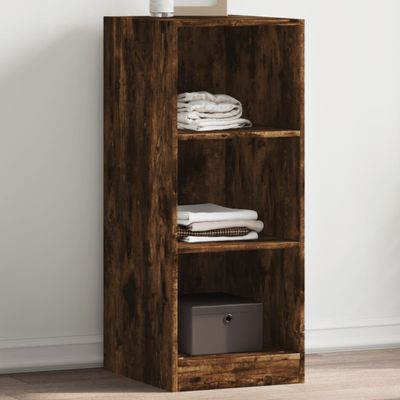 vidaXL Šatník dymový dub 48x41x102 cm kompozitné drevo