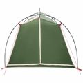 vidaXL Tunelový stan 2-miestny Zelená 185T Polyester s PU náterom
