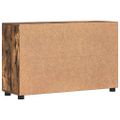 vidaXL Servírovacia skriňa FLORIN 88,5 x 30,5 x 55,5 cm Dymová dub