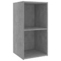vidaXL TV skrinky 4 ks, betónovo sivé 72x35x36,5 cm, kompozitné drevo