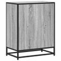 vidaXL Knižnica sivý dub sonoma 60x35x76 cm kompozitné drevo