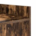 vidaXL Kabinet na práčku Dymová dub 67,5 x 48 x 97 cm Kompozitné drevo
