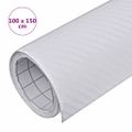 vidaXL Fólia na automobily 3D biela 100x150 cm