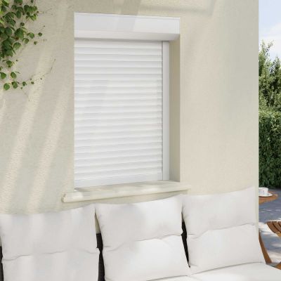 vidaXL Rolety Biely 70 x 100 cm Hliník a polyuretán