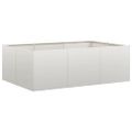 VidaXL kvetináč 120x80x40 cm Nerezová oceľ