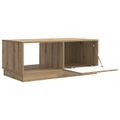 vidaXL Konferenčný stolík Dub artisan 90 x 50 x 37 cm Kompozitné drevo