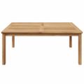 vidaXL Konferenčný stolík Hnedá 110 x 110 x 45 cm Husté teakové drevo