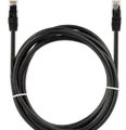 UTP Patch kábel Neku 2x RJ45 CAT6 0,5m, čierny UTP Patch kabel Neku 2x RJ45 CAT6 0,5m, čierny