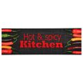 vidaXL Kuchynská rohožka prateľná 45x150 cm Hot&Spicy