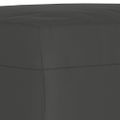 vidaXL Lavica tmavosivá 100x35x41 cm látka z mikrovlákna