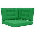 vidaXL Vankúš na vonkajšiu pohovku Polyester Zelená 68,5 x 68,5 cm