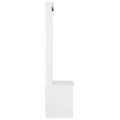 vidaXL Halový strom SANDNES biela 87x40x159,5 cm masívna borovica