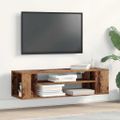 vidaXL TV skrinka 100 x 30 x 26,5 cm Staré drevo Kompozitné drevo