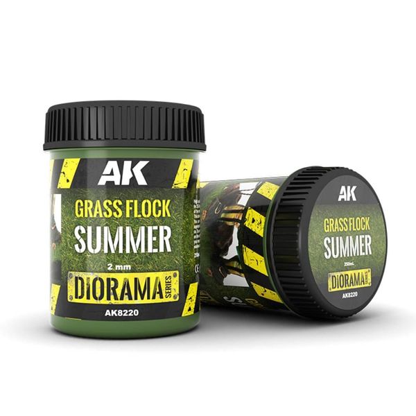 AK Interactive - Grass Flock Summer 2 mm