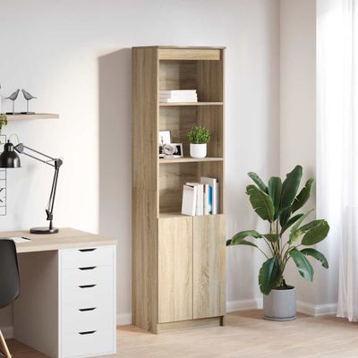 vidaXL Vysoká skrinka dub sonoma 50x35x180 cm spracované drevo