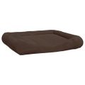 vidaXL Pelech pre psa a vankúš hnedý 135x110x23 cm oxfordská látka