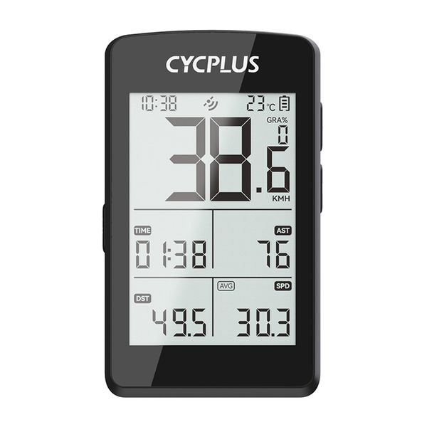 Cyklocomputer Cycplus M3 - kompatibilný s: Strava, Trainingpeaks atď.