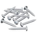 vidaXL Drevená skrutka 8182 ks Strieborná M4 x 28 mm Železo
